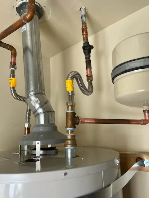Water heater installation and plumbing repair in Russiaville